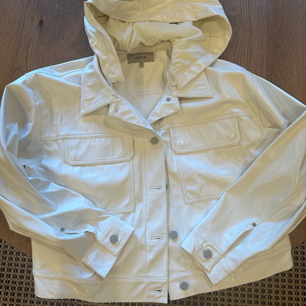 Hudson patent white jacket